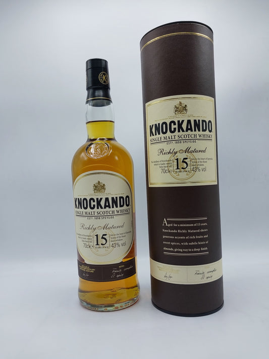 Knockando 15 yo 0.70 lt