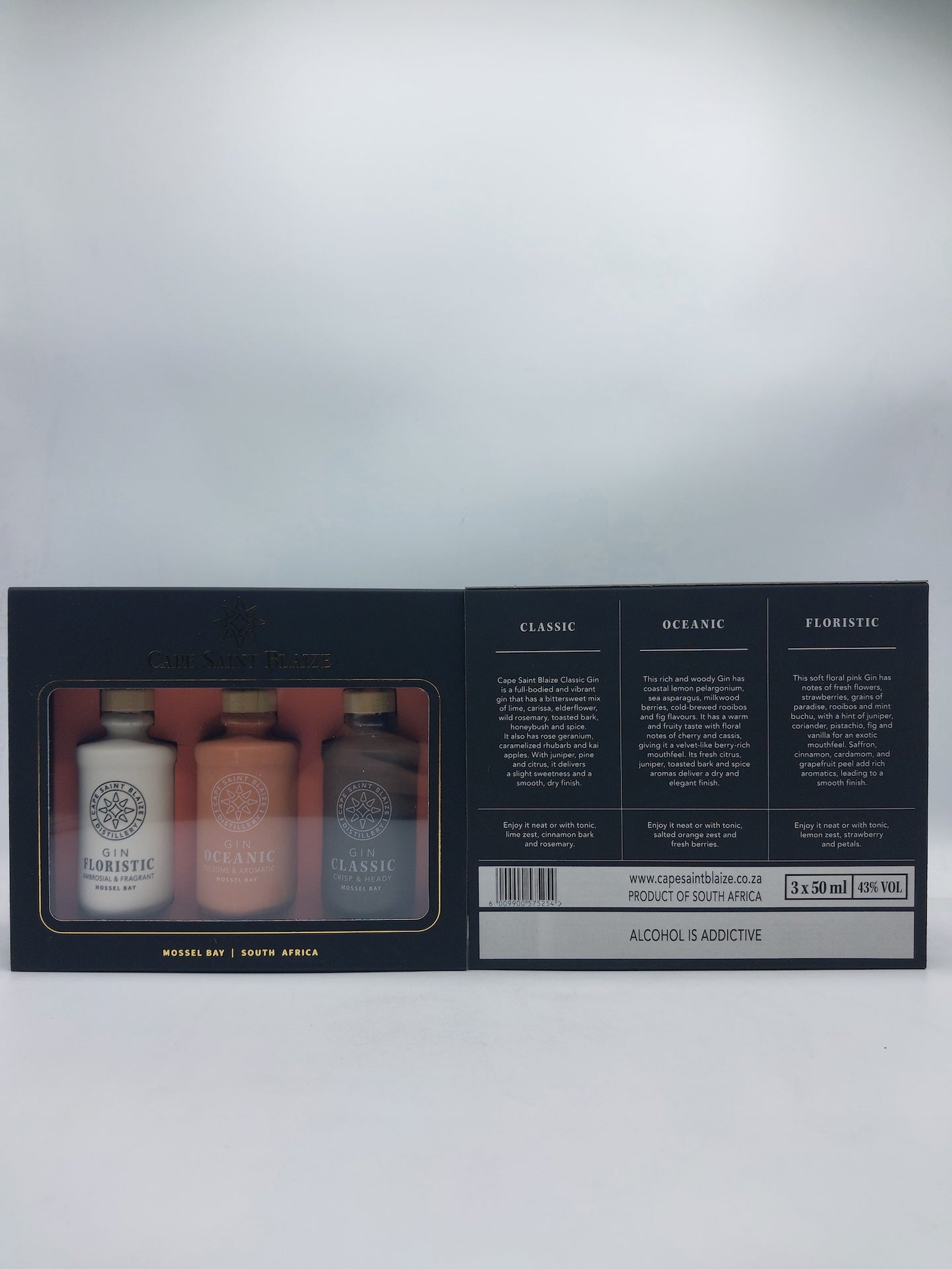 Cape Saint Blaize Mini Gin Set 0.15 lt