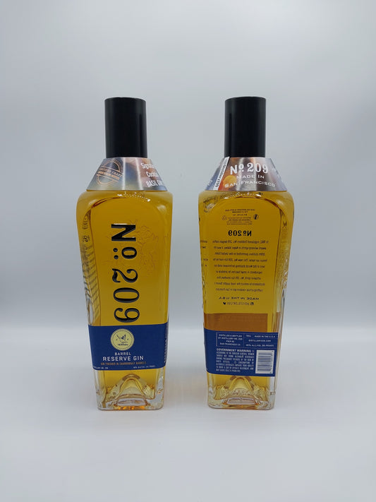 No. 209 Chardonnay Barrel Aged Gin 0.70 lt