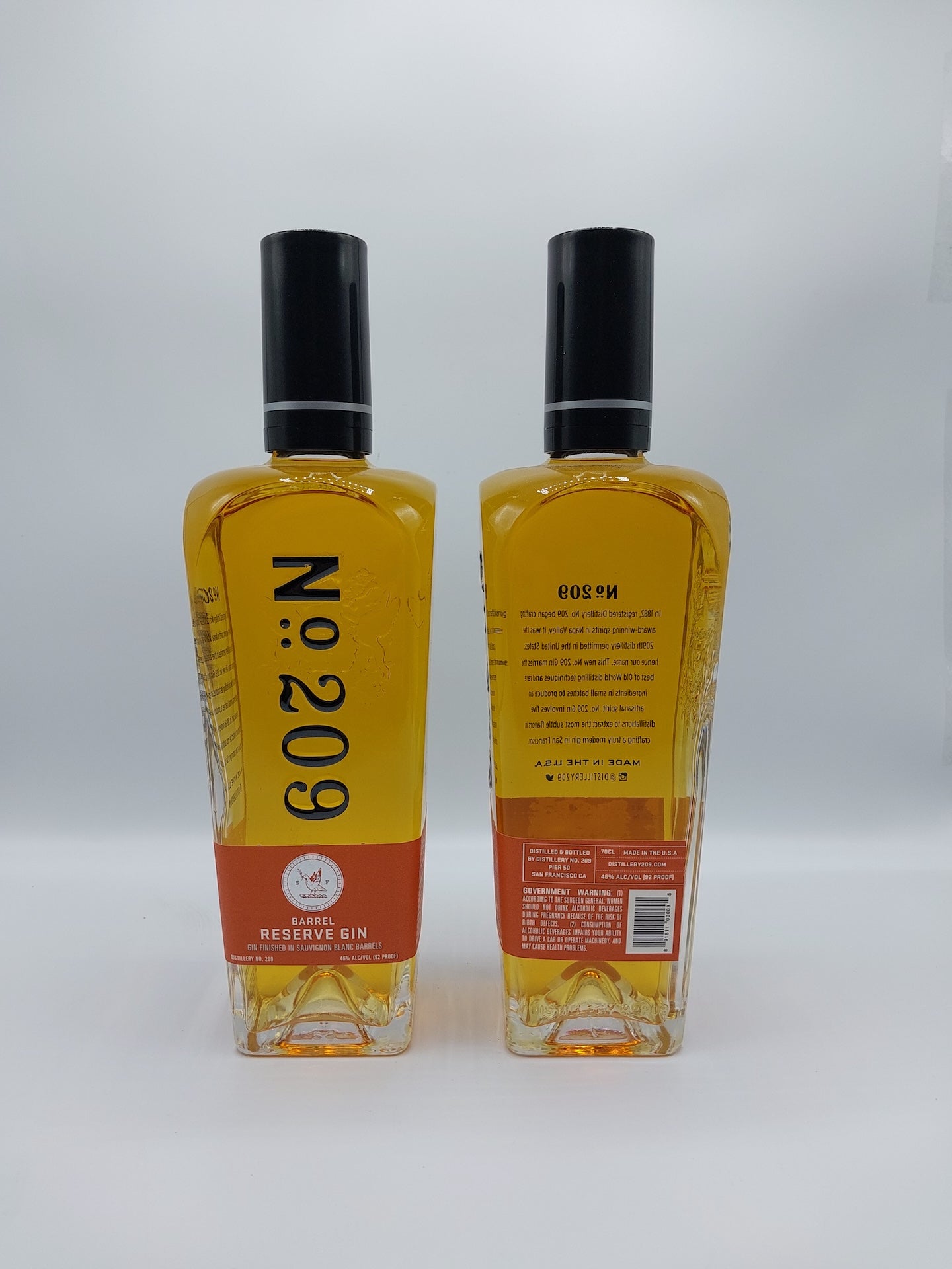 No. 209 Sauvignon Blanc Barrel Aged Gin 0.70 lt