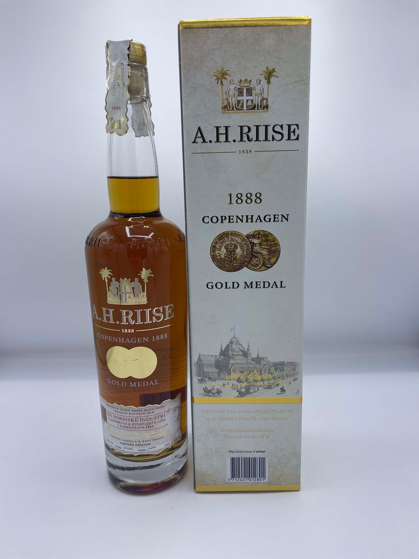 A.H Riise 1888 Copenhagen 0.70 lt