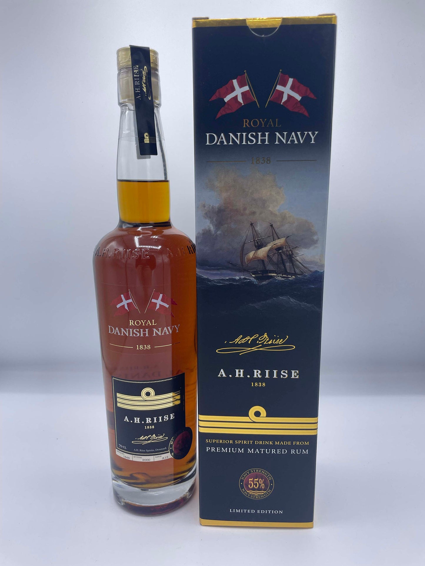 A.H Riise Royal Danish Navy Strength 0.70 lt