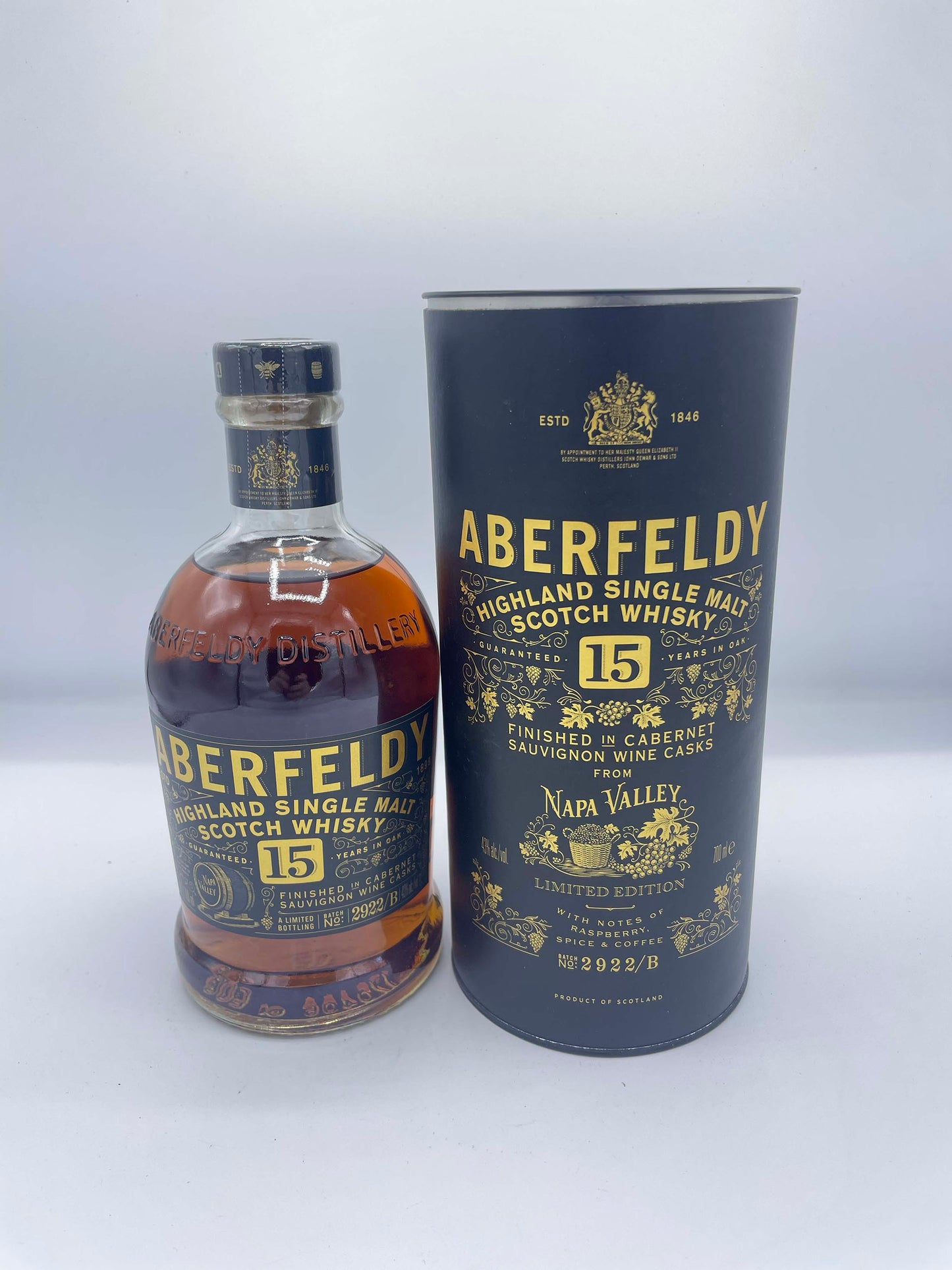 Aberfeldy 15 yo Napa Valley Red Wine Cask 0.70 lt