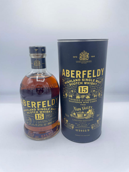 Aberfeldy 15 yo Napa Valley Red Wine Cask 0.70 lt