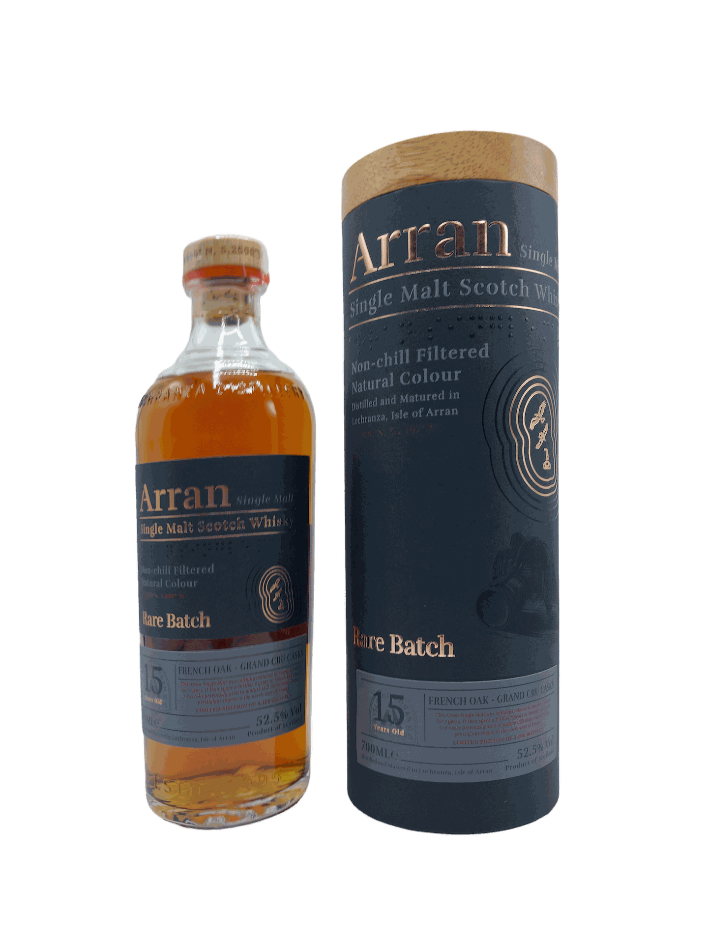 Arran Rare Batch 15 yo French Oak Grand Cru Cask 0.70 lt