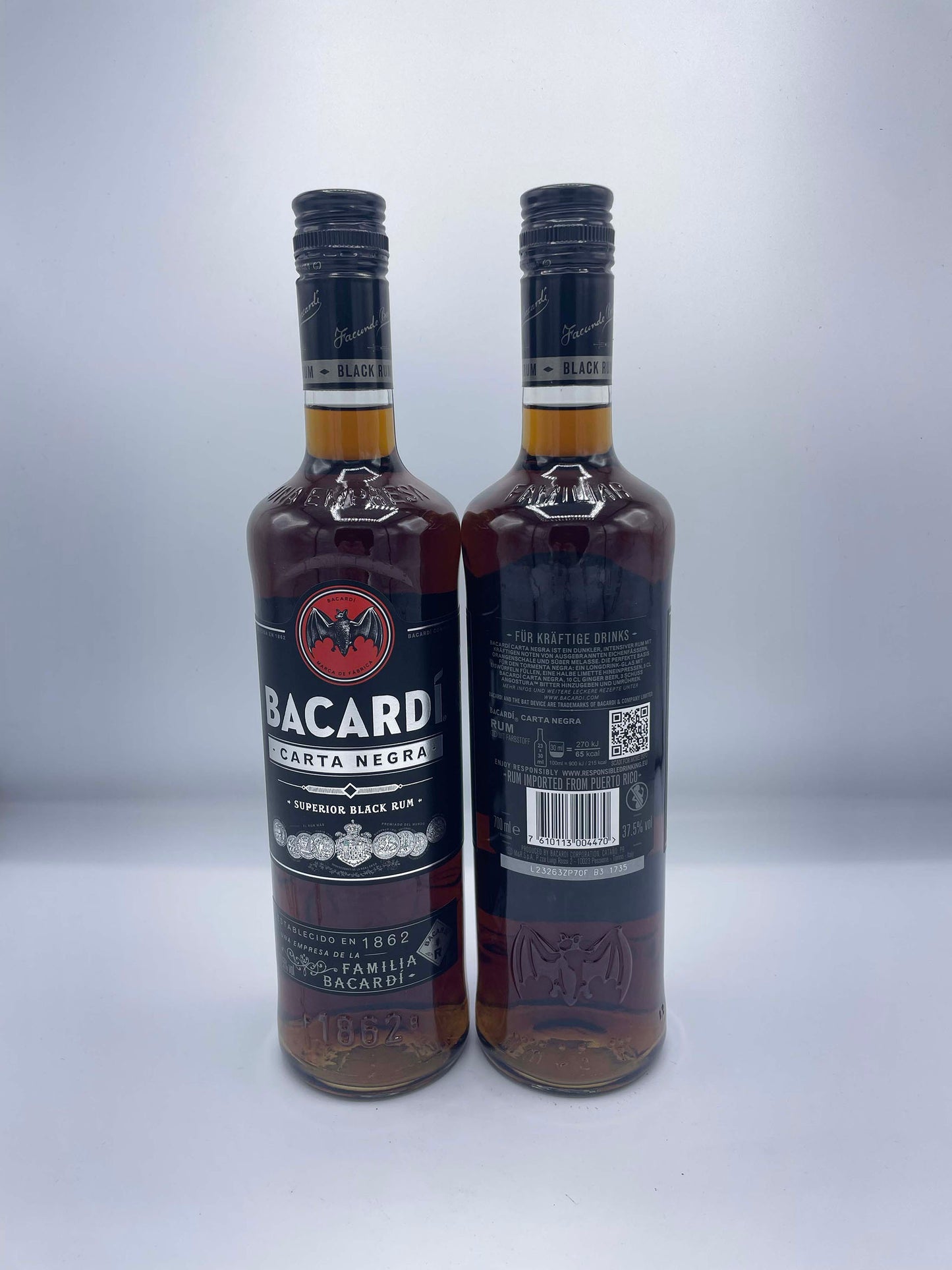 Bacardi Carta Negra Superior 0.70 lt