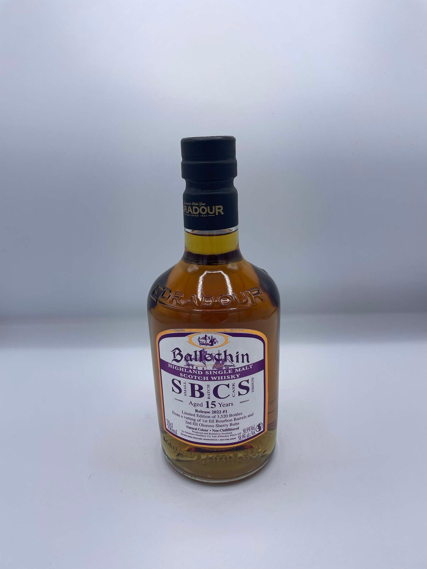 Ballechin 15 yo Straight From the Barrel 0.70 lt