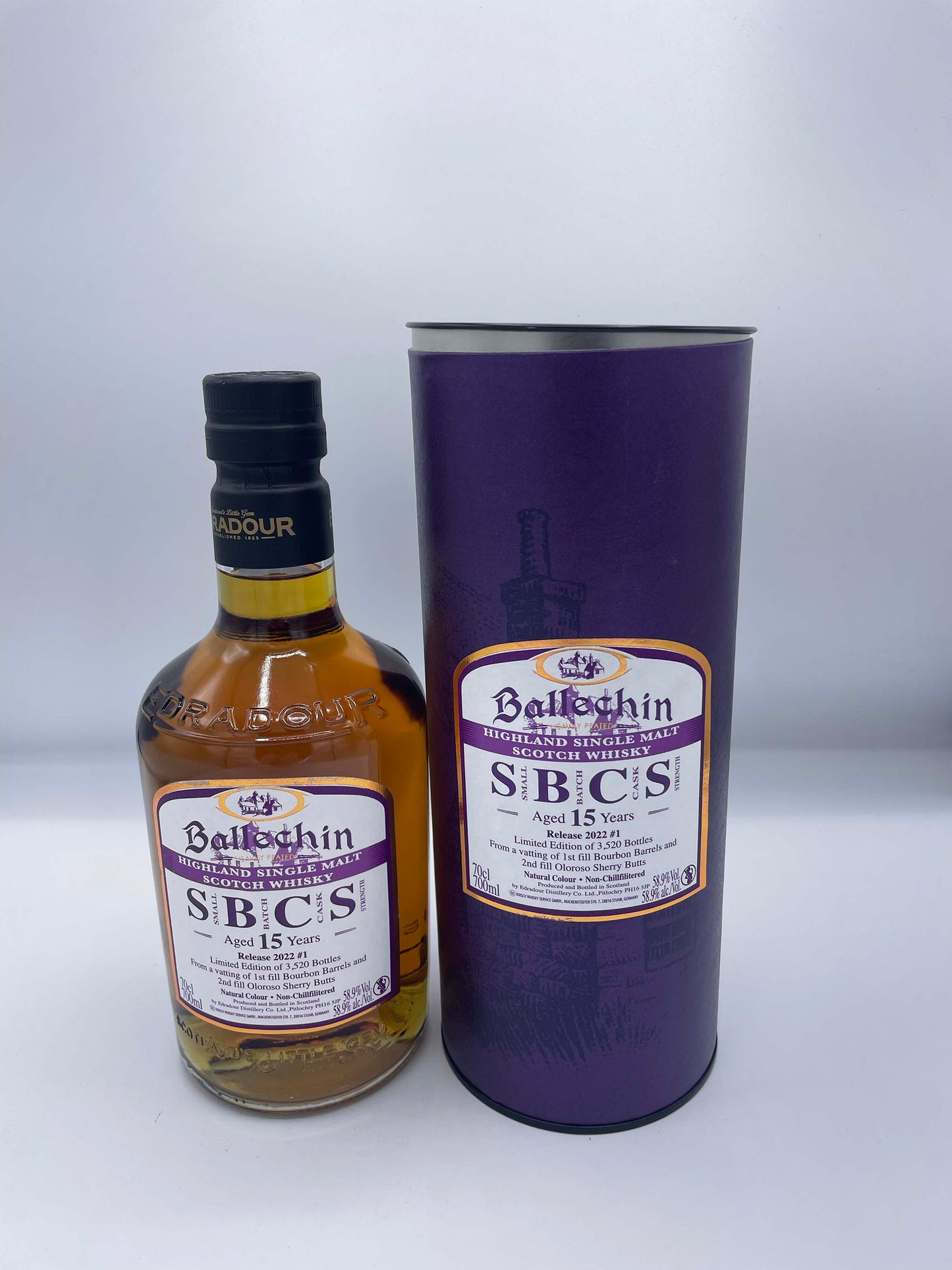 Ballechin 15 yo Straight From the Barrel 0.70 lt