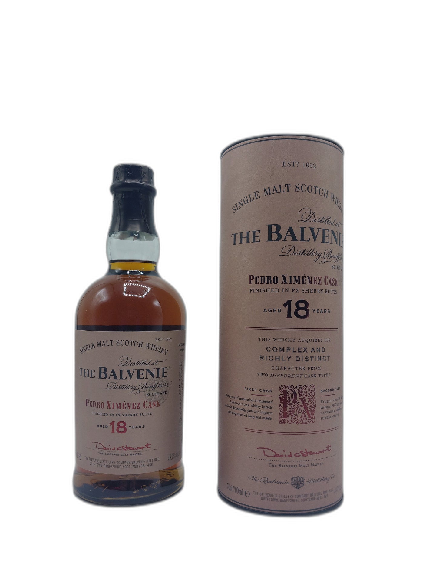 Balvenie 18 yo PX Sherry Cask 0.70 lt