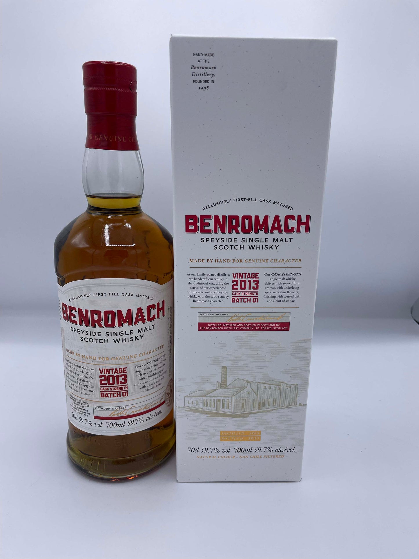 Benromach 2013 Cask Strength 0.70 lt