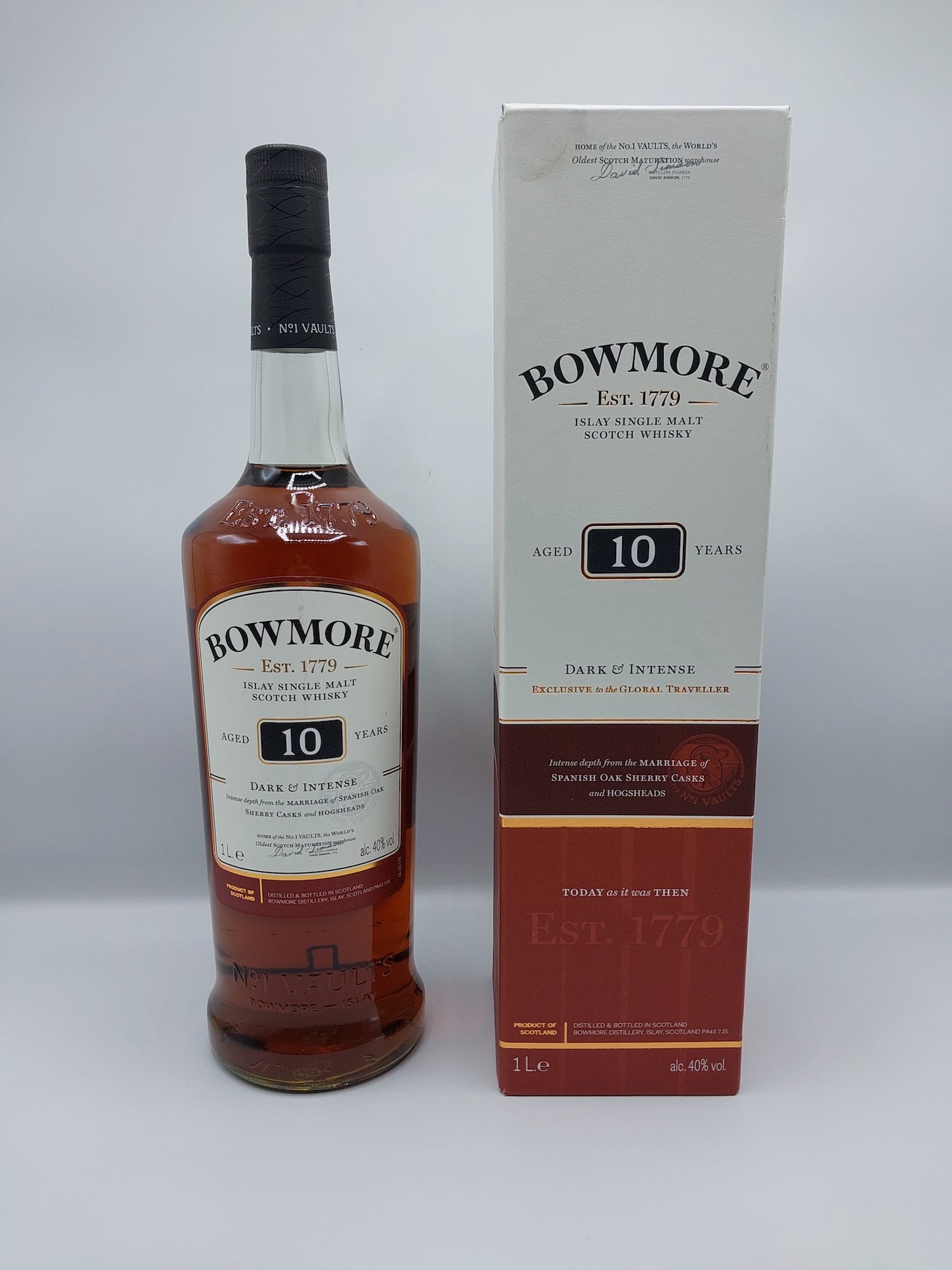 Bowmore 10 yo Dark & Intense 1.00 lt