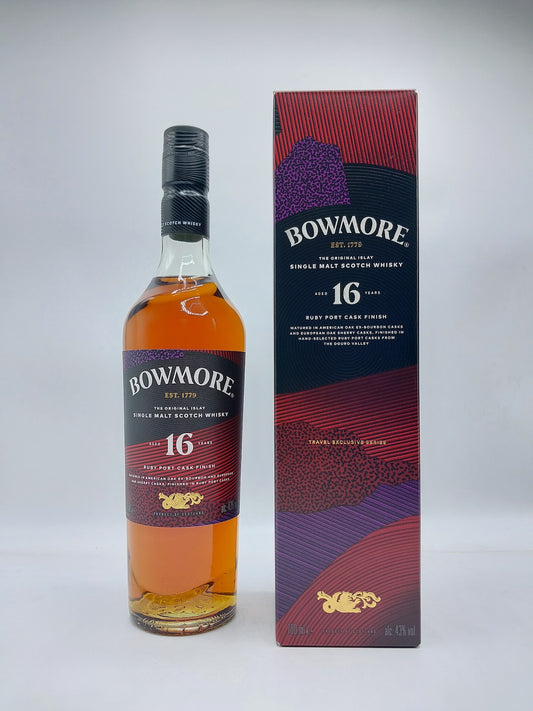 Bowmore 16 yo Ruby Port Cask Finish 0.70 lt