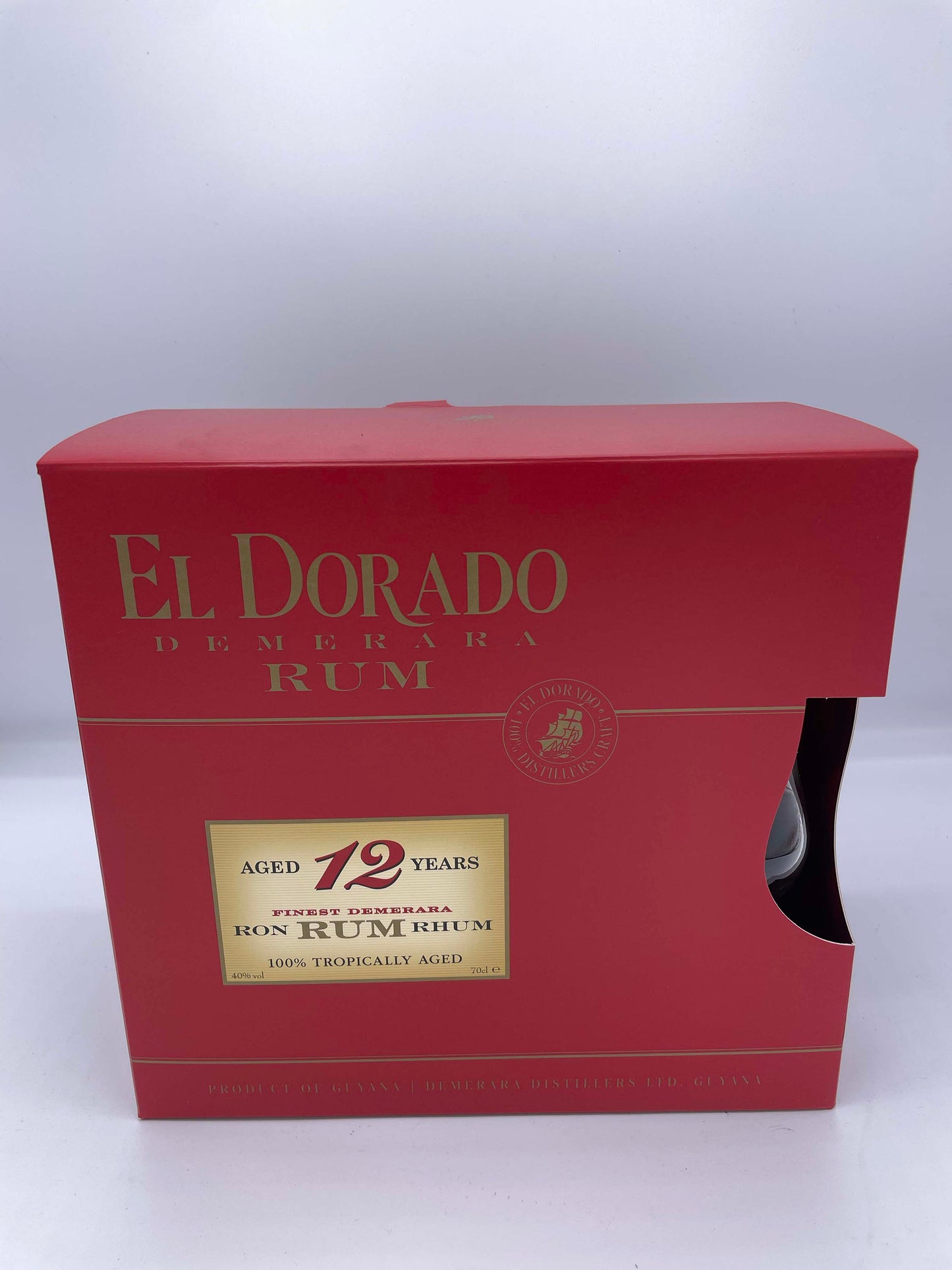 El Dorado 12 yo with glasses 0.70 lt