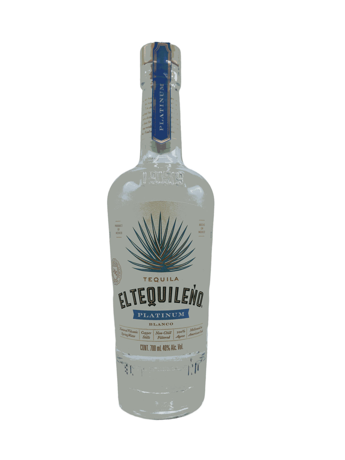 El Tequileno Platinum 0.70 lt