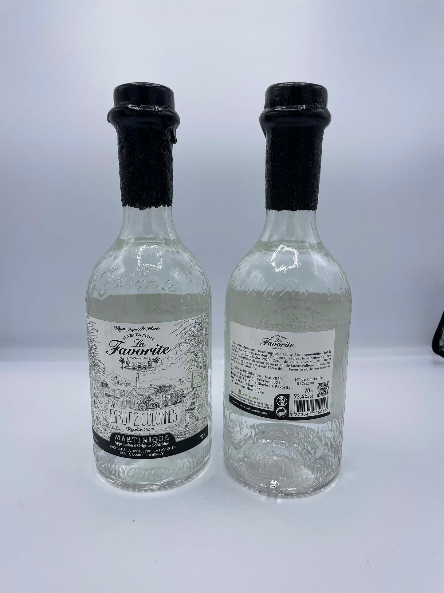 La Favorite Brut 2 Colonnes Récolte 2020 0.70 lt