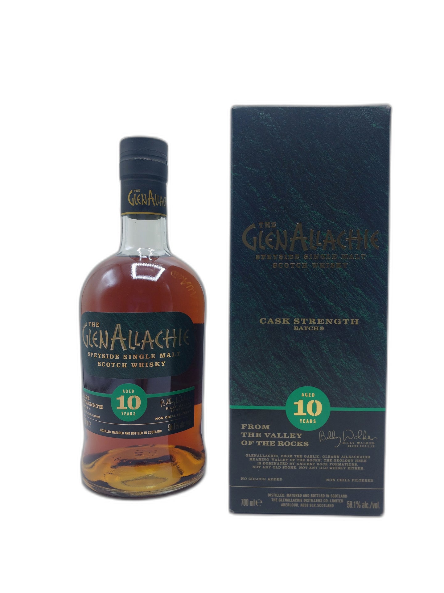 GlenAllachie 10 yo Batch 9 Cask Strength 0.70 lt