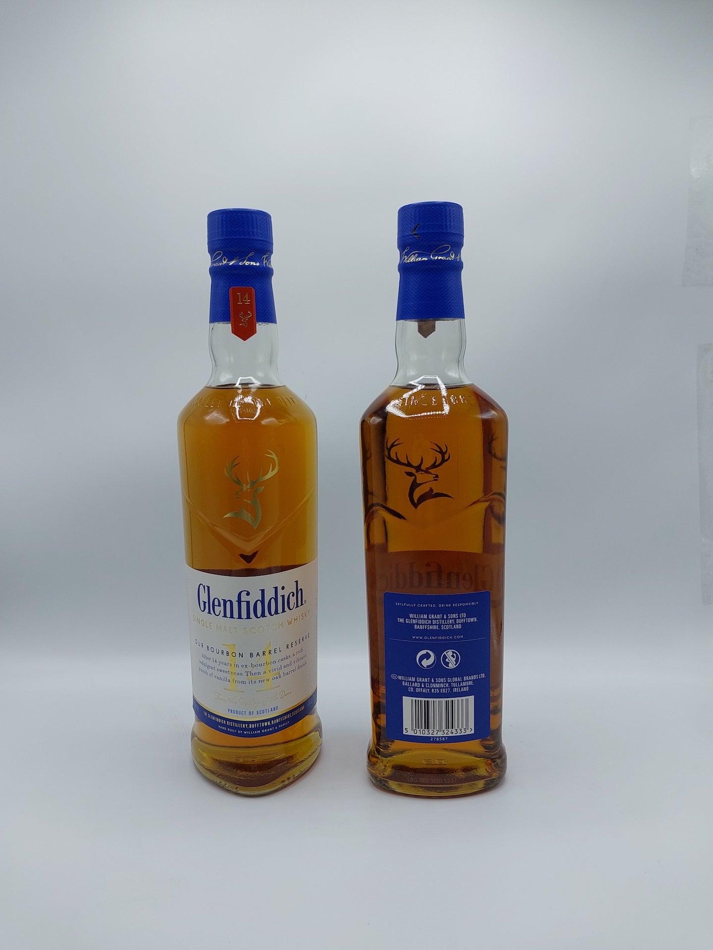 Glenfiddich 14 yo Bourbon Cask 0.70 lt