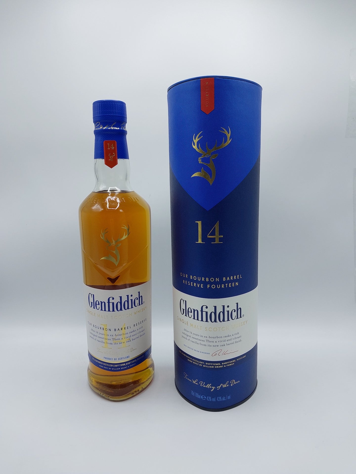 Glenfiddich 14 yo Bourbon Cask 0.70 lt