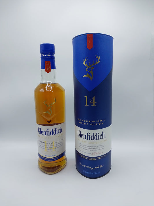 Glenfiddich 14 yo Bourbon Cask 0.70 lt