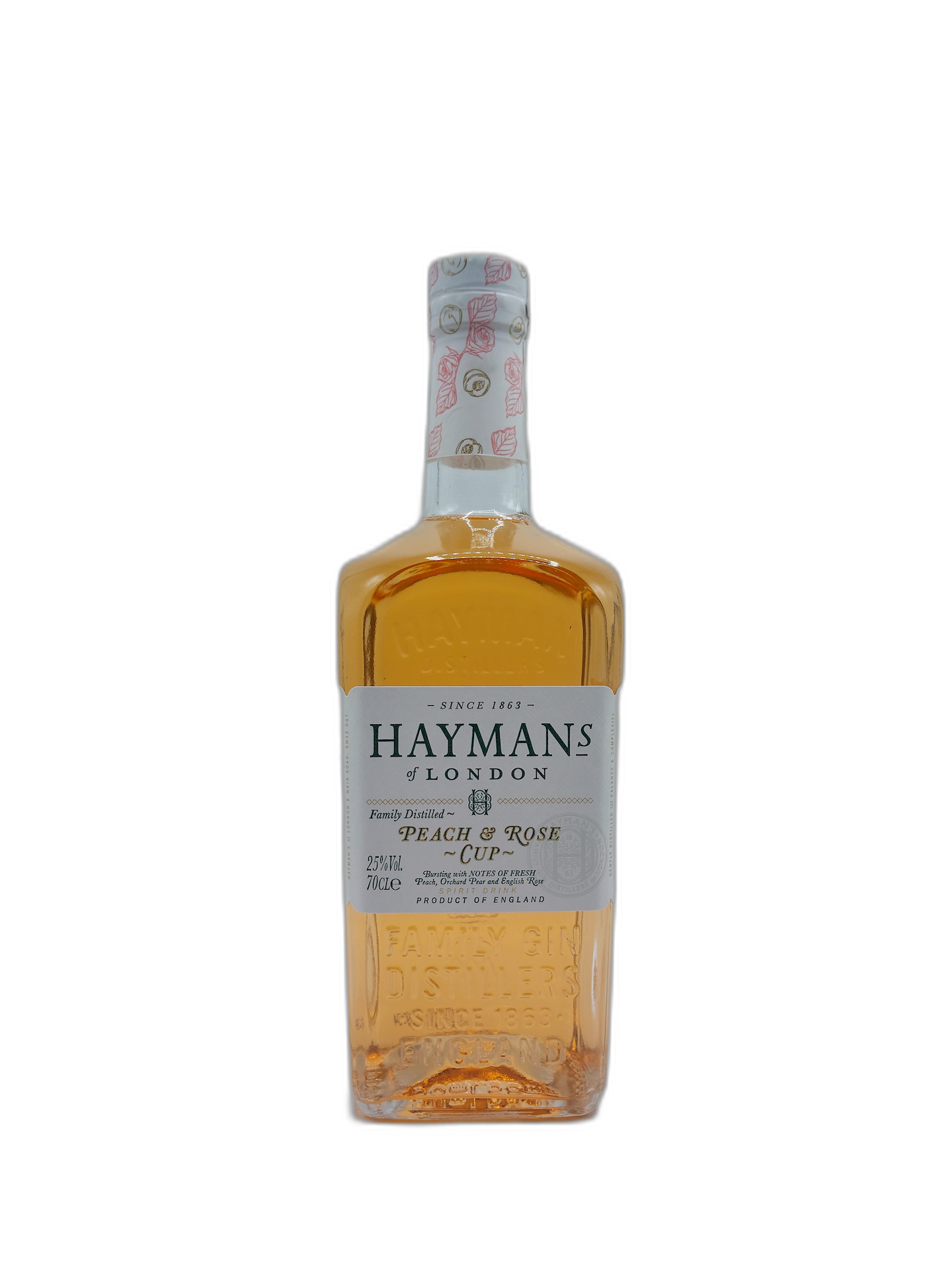 Hayman's Peach & Rose Cup 0.70 lt