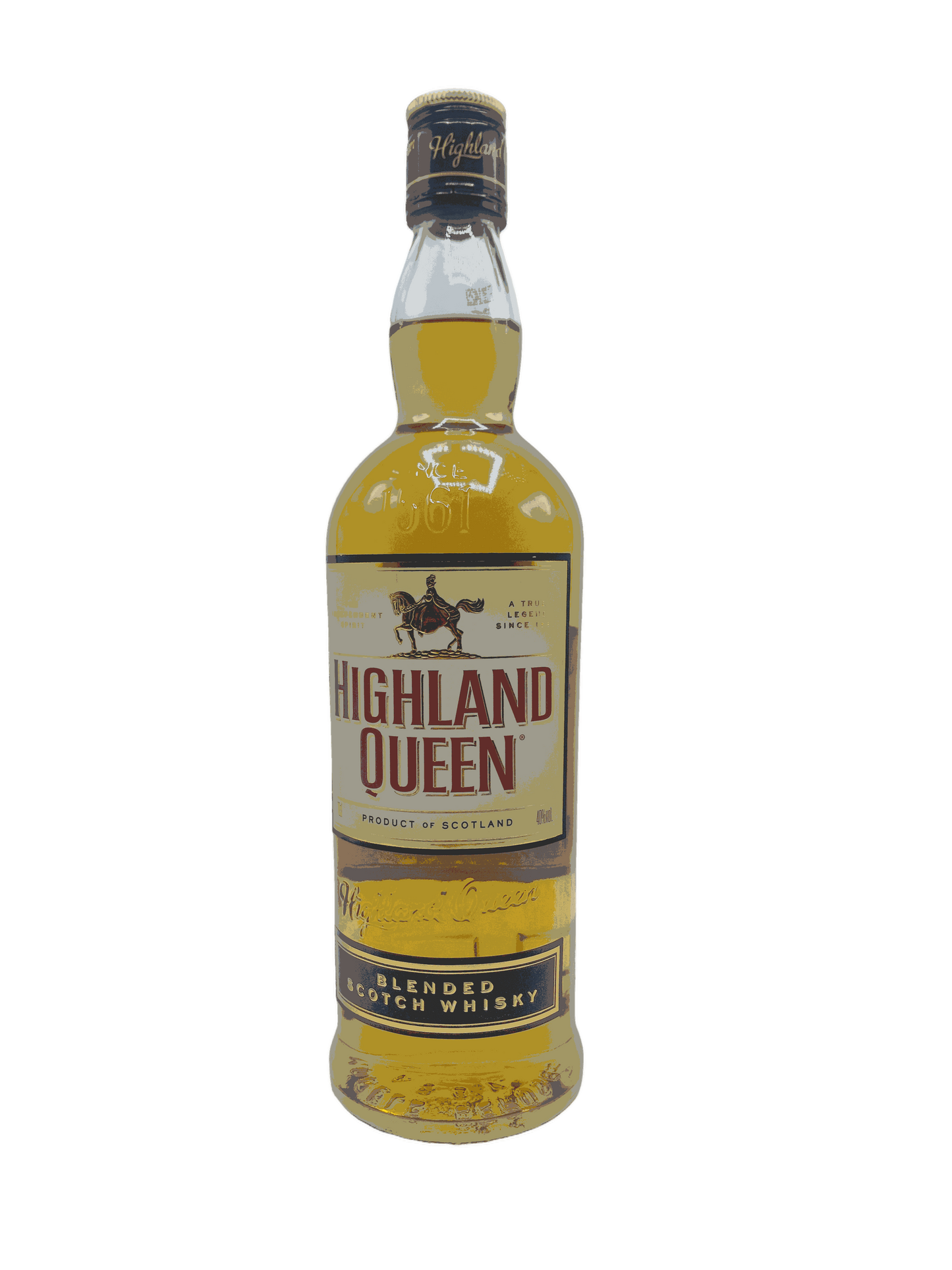 Highland Queen "finest blended Scotch" 3 yo 1.00 lt