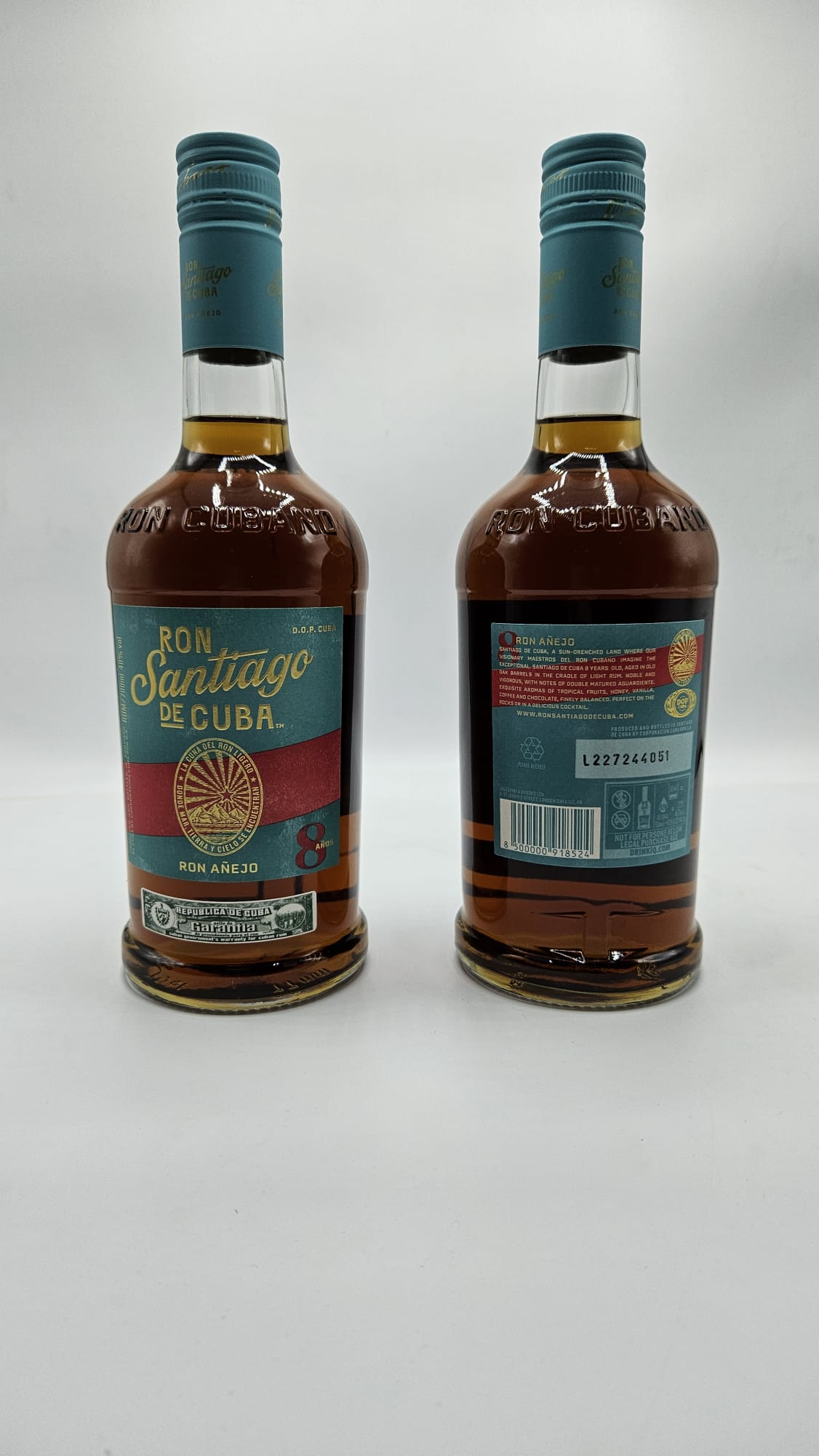 Santiago De Cuba 8 yo 0.70 lt