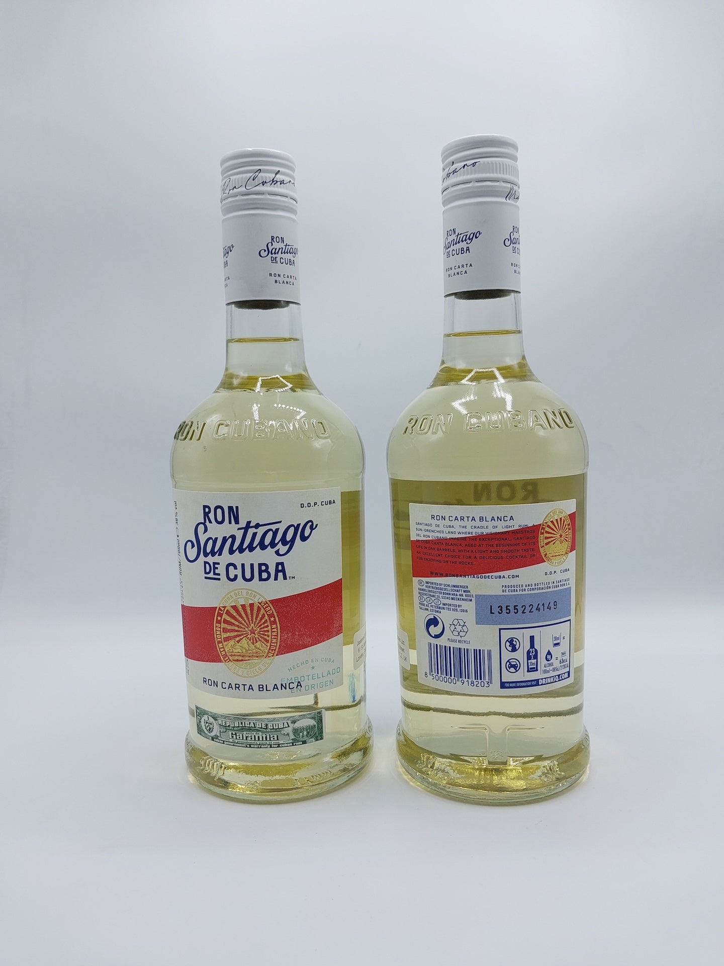Santiago de Cuba Carta Blanca 0.70 lt