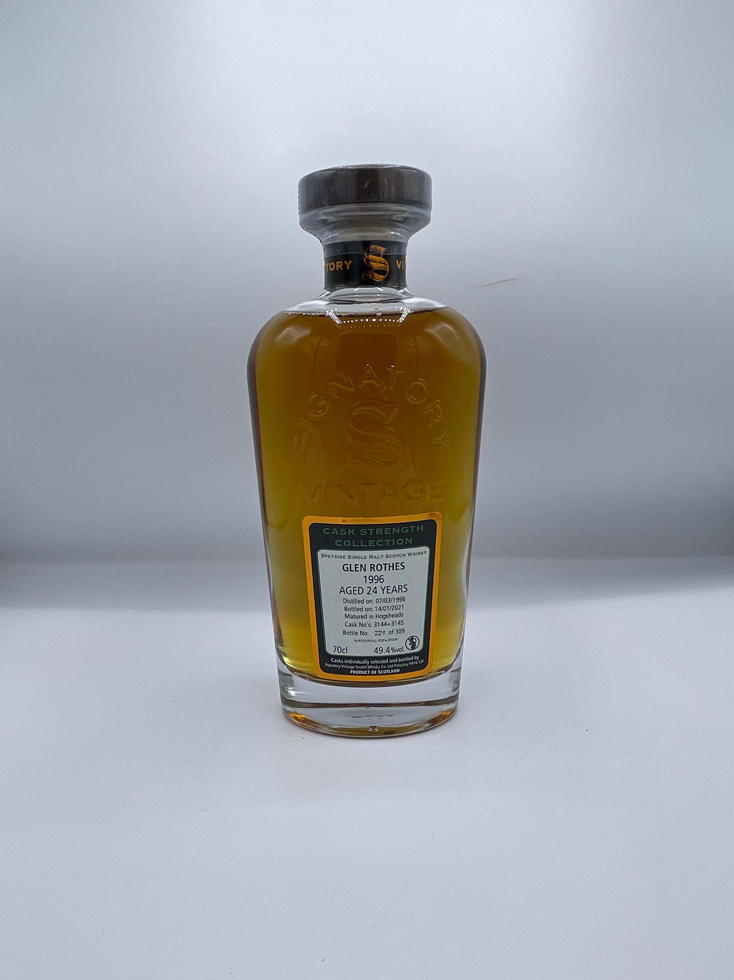 Glenrothes 1996/2021 - Signatory Vintage CS 0.70 lt