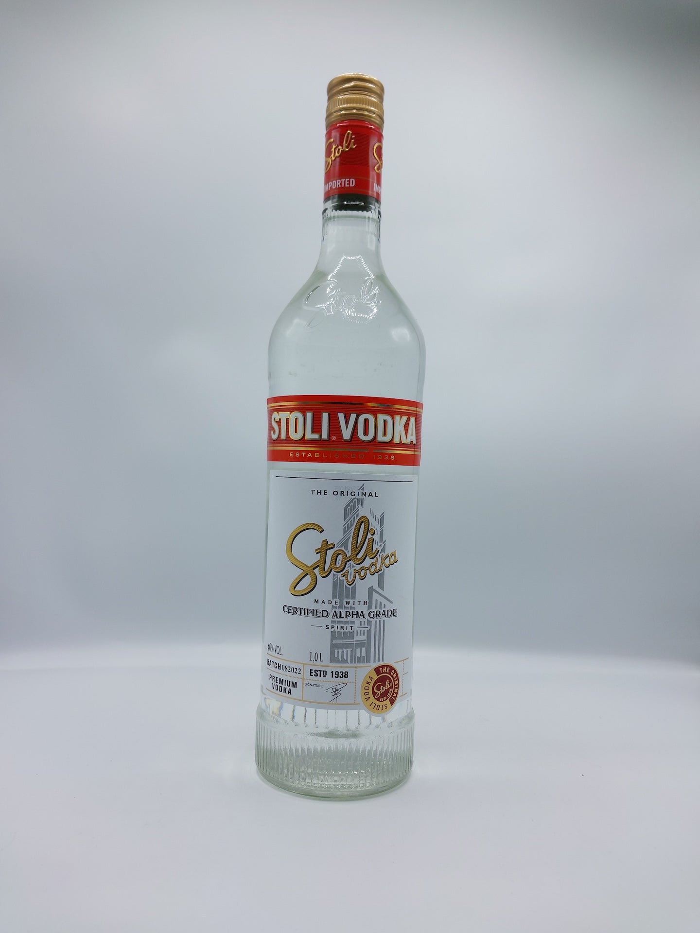 Stolichnaya Vodka Red 1.00 lt